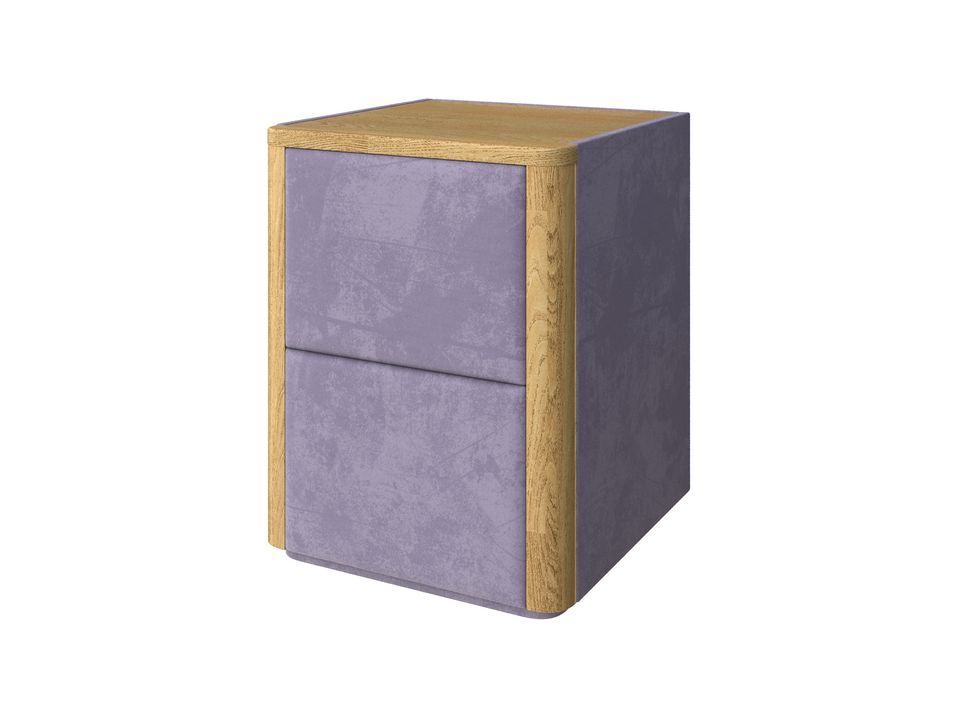 Тумба Verda Bliss ТканьМассив Масло-воск Natura дубNoel Plum cливовый 50x40 60510₽